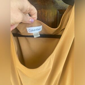 NWT Calvin Klein Khaki Dress Size 6 Women’s
